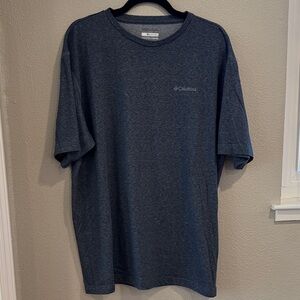 Columbia Men's Heathered Navy Tee